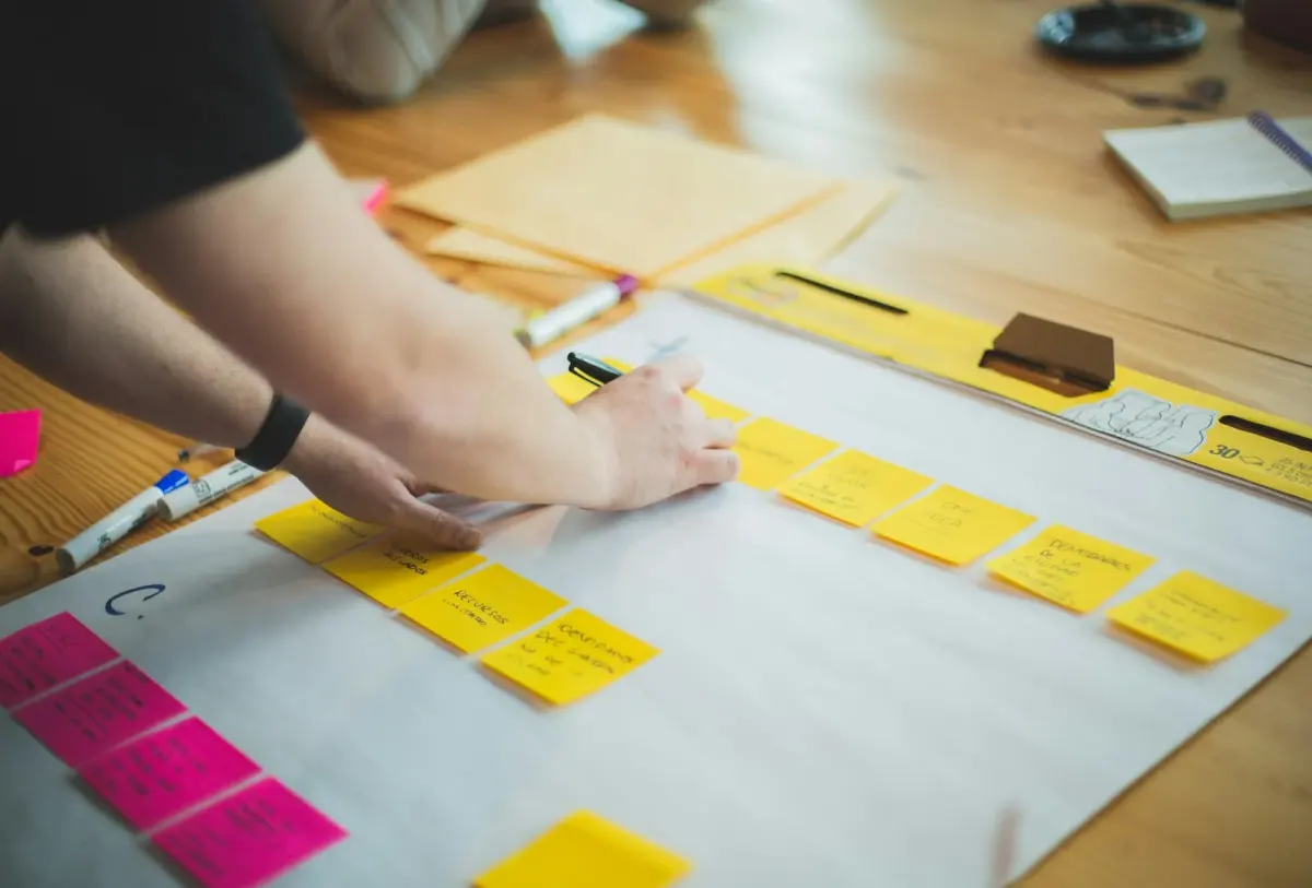 Project delivery services connecting business objectives, technical workstreams, risks, and dependencies